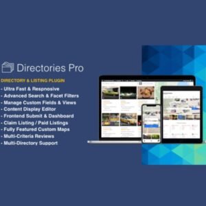 Directories Pro Plugin for WordPress is a powerful and feature-rich solution for creating and managing any type of directory on your WordPress site. Whether you’re building a business directory, local listings, property database, or a niche community platform,