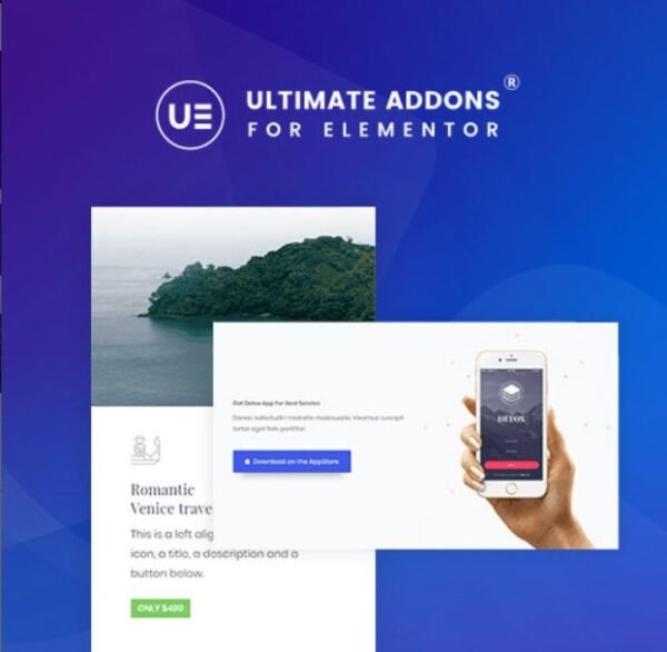 The Ultimate Addons for Elementor GPL Plugin expands the possibilities of the Elementor page builder with a premium collection of unique widgets, templates, and tools. Designed for developers, designers, and site owners, this plugin empowers you to craft stunning, high-performance websites with ease and creativity.