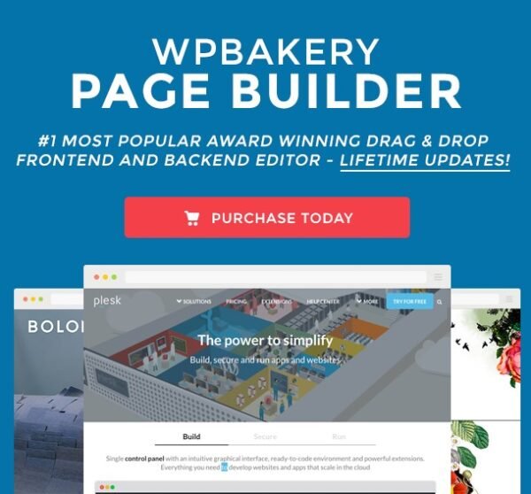 WPBakery Page Builder for WordPress (formerly known as Visual Composer) is a powerful, drag-and-drop page builder plugin designed to make website design and content creation a breeze. Whether you're a beginner or a pro, WPBakery Page Builder provides everything you need to build beautiful and professional-looking websites without any coding skills.