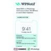 WPNotif WordPress SMS & WhatsApp Message Notifications is a powerful plugin that keeps you and your customers informed with instant notifications via SMS and WhatsApp. Whether you’re running an e-commerce store, membership site, or any WordPress-based platform, WPNotif ensures seamless communication to enhance user experience and engagement.