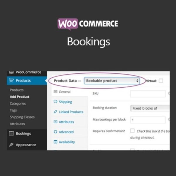 WooCommerce Bookings transforms your online store into a fully functional booking system. Manage appointments, reservations, or rentals directly on your WordPress website, providing a seamless experience for your customers.