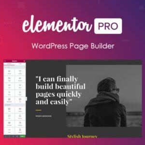 Elementor Pro WordPress Page Builder is a game-changing tool that offers a seamless web design experience, allowing users to create stunning websites with speed, precision, and ease. As the first truly open-source and uninterrupted frontend page builder for WordPress, Elementor Pro provides everything you need to build high-performance websites without the hassle of coding