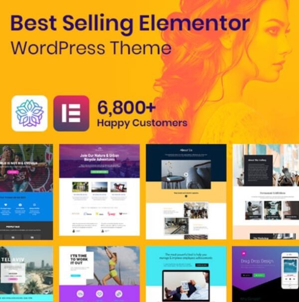 Phlox Pro is a versatile WordPress theme that integrates with Elementor, offering customizable design and responsive features for faster loading.