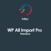 Soflyy WP All Import Pro Premium 4.9.6 is a WordPress plugin for importing data, supporting WooCommerce, with scheduled imports and easy interface.