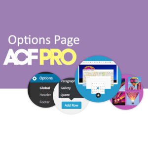 The Advanced Custom Fields Options Page Addon enhances your WordPress customization by enabling additional options pages for managing site-wide settings. Perfect for developers and site administrators, this addon allows you to create global fields that can be accessed and managed from a centralized location.