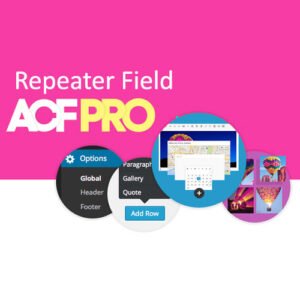 The Advanced Custom Fields Repeater Field Addon adds powerful functionality to your WordPress site by enabling you to create and manage repeating fields. Perfect for developers and content managers, this addon simplifies the process of handling multiple sets of related data, offering unparalleled flexibility and ease of use.