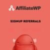 AffiliateWP Signup Referrals rewards affiliates for user signups, boosting engagement and incentivizing lead generation.