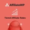 AffiliateWP Tiered Affiliate Rates Addon lets you set tiered commission rates based on affiliate performance, incentivizing top performers 7 driving more sales