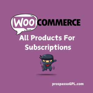 All Products for WooCommerce Subscriptions enables seamless integration of subscription options for all WC products, enhancing flexibility & revenue opportunities