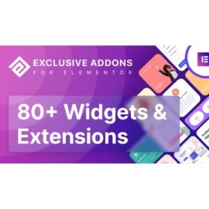 Exclusive Addons Pro for Elementor is a premium WordPress plugin designed to supercharge your Elementor page builder with a powerful collection of advanced widgets, templates, and features. Whether you're a web designer, developer, or business owner, Exclusive Addons Pro empowers you to create stunning, high-performing websites with ease.