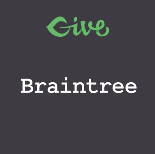 The Give – Braintree Gateway add-on integrates the Braintree payment gateway into GiveWP, offering donors a secure, fast, and versatile way to contribute. This add-on supports multiple payment methods, including credit cards, PayPal, and digital wallets, ensuring a seamless donation experience.