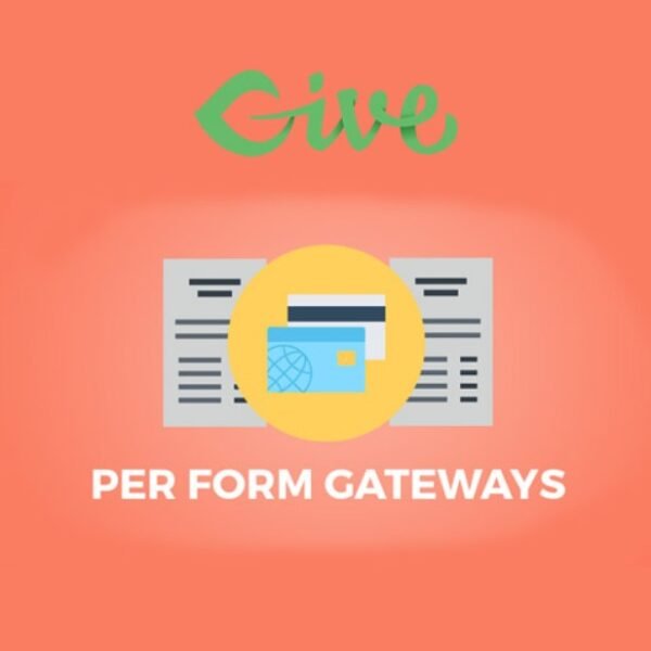 The Give – Per Form Gateways add-on is a powerful extension for GiveWP, allowing organizations to assign specific payment gateways to individual donation forms. This feature empowers nonprofits to offer tailored donation experiences, ensuring seamless payment options for diverse campaigns and donors.