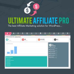 Ultimate Affiliate Pro is a robust WordPress plugin designed to create and manage a fully functional affiliate program on your website. Packed with advanced features, it allows you to attract affiliates, boost sales, and expand your reach, all while maintaining complete control over commissions, payments, and performance tracking.