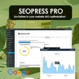 SEOPress PRO is a powerful WordPress SEO plugin designed to help you boost your website’s search engine rankings and drive more organic traffic. With an intuitive interface and advanced SEO features, SEOPress PRO provides everything you need to optimize your site for better visibility, from meta tags and schema markup to advanced sitemaps and content analysis.