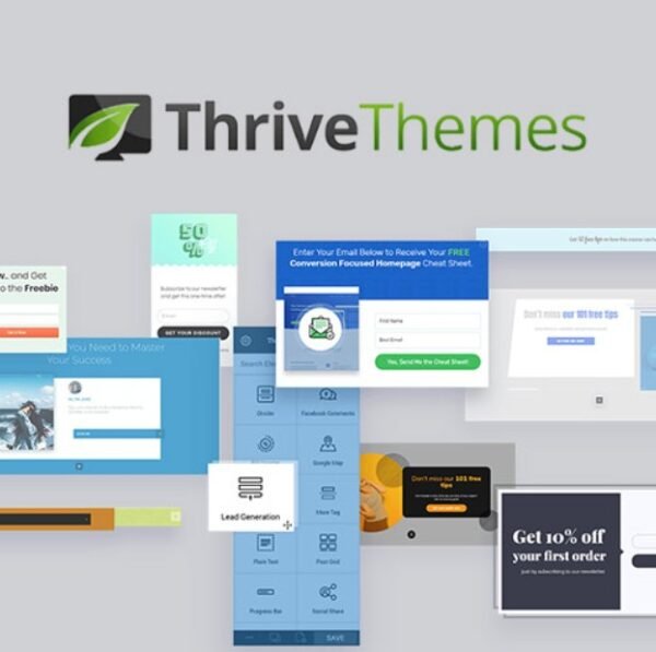 Thrive themes Leads is a WordPress plugin for creating email opt-in forms with drag-and-drop editing, advanced targeting, and A/B testing.