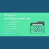 The HT Script Pro – Insert Headers and Footers Code plugin is a powerful tool designed for WordPress users who want full control over managing scripts on their website. It allows you to easily insert custom code snippets into your site's header, footer, or body sections without the need to edit theme files manually.