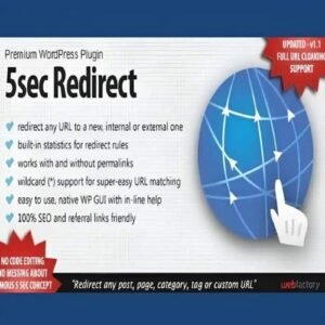 5sec Redirect is a simple and efficient plugin for WordPress that allows you to set automatic redirects for any URL on your website after a set duration. Perfect for improving user experience, guiding traffic, or handling outdated content, this plugin ensures seamless navigation by automatically redirecting visitors with a 5-second delay.