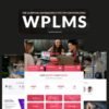 WPLMS WordPress theme for learning management systems, featuring course management, student dashboards, quizzes, certifications, and seamless eLearning integration