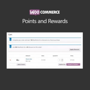 WooCommerce Points and Rewards is a powerful plugin that helps you build customer loyalty by offering a flexible points-based reward system. Customers can earn points for purchases, referrals, reviews, or other actions and redeem them for discounts or free products.