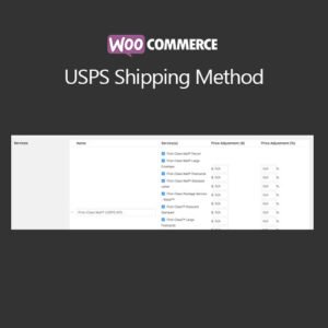 USPS Shipping Method for WooCommerce is a specialized WordPress plugin designed to integrate United States Postal Service (USPS) shipping rates directly into your WooCommerce store. This plugin allows you to offer accurate, real-time USPS shipping rates to your customers during checkout, ensuring a seamless and professional shopping experience. Ideal for e-commerce store owners, this plugin simplifies shipping calculations, reduces manual work, and helps you provide reliable shipping options to your customers.