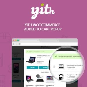 YITH WooCommerce Added to Cart Popup Premium is a feature-packed plugin designed to enhance the shopping experience by showing a customizable popup whenever customers add items to their cart. This interactive solution helps you drive cross-sells and upsells while keeping shoppers engaged without disrupting their browsing journey.