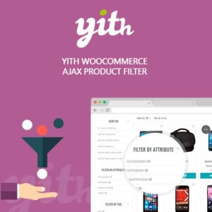 YITH WooCommerce Ajax Product Filter Premium is a powerful plugin that enhances the shopping experience by allowing customers to filter products instantly without reloading the page. With customizable filters for categories, tags, attributes, prices, and more, this plugin helps customers quickly find the products they are looking for, improving conversions and sales on your WooCommerce store.