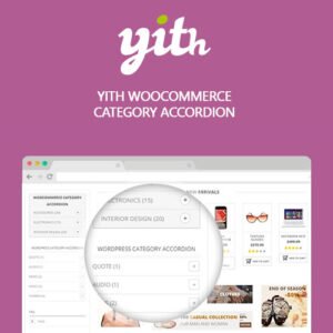 YITH WooCommerce Category Accordion Premium allows you to display your store’s categories in a neat, accordion-style menu. This plugin organizes product categories into an interactive, collapsible list, improving store navigation and helping customers quickly find what they're looking for without overwhelming them with a long, cluttered sidebar.