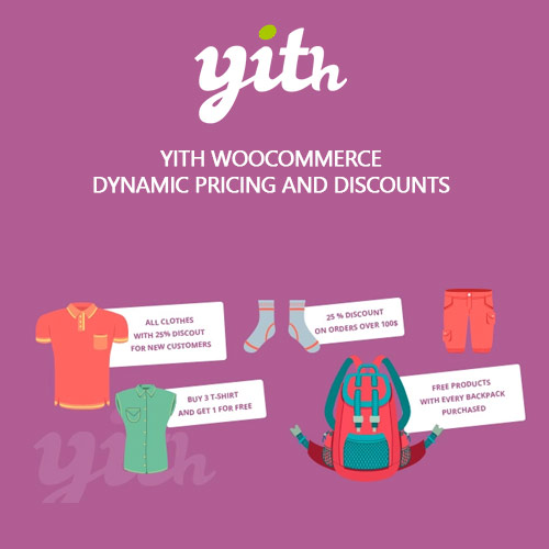 YITH WooCommerce Dynamic Pricing and Discounts Premium 4.15.0 3 YITH WooCommerce Dynamic Pricing and Discounts Premium provides advanced pricing and discounting capabilities for WooCommerce stores. This plugin enables you to set up complex pricing strategies based on different conditions, such as product quantity, user role, categories, and more, allowing you to boost sales and improve customer loyalty with tailored promotions and discounts.