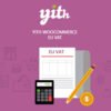 The YITH WooCommerce EU VAT Premium plugin is an essential solution for WooCommerce store owners selling to customers in the European Union. This plugin helps manage VAT compliance by automatically calculating and applying VAT rates based on the customer’s country, ensuring that you stay compliant with EU tax regulations.