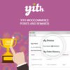 YITH WooCommerce Points and Rewards Premium allows you to create a powerful loyalty program that rewards your customers for their purchases. This plugin enables store owners to offer points for every transaction, which can be redeemed for discounts or other rewards.