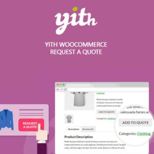 The YITH WooCommerce Request a Quote Premium plugin allows your customers to easily request a quote for products they are interested in, streamlining the process of negotiating prices or offering discounts on bulk orders.