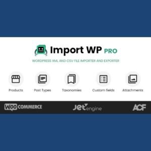 ImportWP Pro is a powerful and flexible WordPress import plugin that allows you to import content from XML and CSV files directly into your website. Whether you're migrating data, updating existing content, or bulk-importing posts, pages, users, or custom post types, this plugin provides an intuitive and efficient solution.