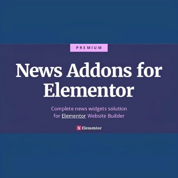 The News Addons for Elementor plugin enhances your WordPress site with powerful news-related widgets, allowing you to create stunning news, magazine, and blog layouts effortlessly. Designed for flexibility and customization, it integrates seamlessly with Elementor to showcase news articles in an engaging and visually appealing way.