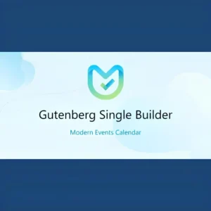 The Gutenberg Single Builder Addon for MEC (Modern Events Calendar) empowers you to create beautiful, customized event pages directly within the Gutenberg editor. This addon offers a seamless way to design your event listings, providing full flexibility and control over the look and feel of your event pages, all without any coding.