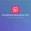 AnyWhere Elementor Pro is a powerful plugin that extends the functionality of the Elementor page builder by allowing you to create reusable templates and widgets across your entire WordPress site. It empowers users to design and implement complex layouts without repetitive efforts, making it an essential tool for those who use Elementor extensively.