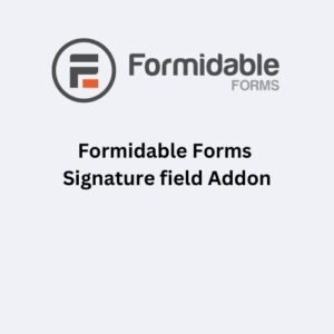 The Formidable Forms Signature Addon enables users to easily add handwritten signatures to forms, making contracts, agreements, and approvals more seamless and legally binding. With a simple and intuitive interface, users can sign directly on any device using a mouse, touchscreen, or stylus.