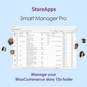 Smart Manager for WooCommerce is a powerful WordPress plugin designed to simplify and streamline the management of your WooCommerce store. With its intuitive spreadsheet-style interface, Smart Manager allows you to efficiently manage products, orders, customers, and more in bulk.