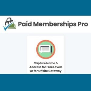 The Paid Memberships Pro Address For Free Levels addon allows you to collect address details from members who sign up for free membership levels.