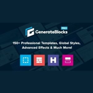 GenerateBlocks Pro is an advanced WordPress block-based design tool that empowers you to create fast, lightweight, and flexible layouts. Ideal for developers, designers, and site owners, GenerateBlocks Pro offers enhanced features and customizable options to build pixel-perfect designs while maintaining optimal performance.