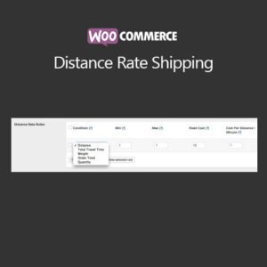 WooCommerce Distance Rate Shipping allows you to charge shipping fees based on distance, travel time, or order weight, making it ideal for local deliveries, courier services, and location-based businesses.