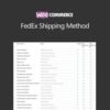 The WooCommerce FedEx Shipping Method plugin is a premium extension that seamlessly integrates FedEx shipping services into your WooCommerce store. This powerful tool allows you to offer real-time FedEx shipping rates, print shipping labels, and track orders directly from your WooCommerce dashboard.