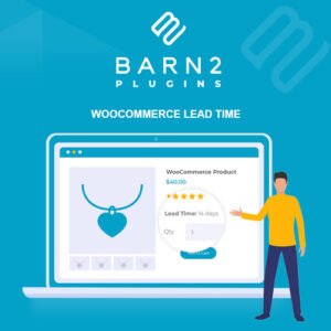 WooCommerce Lead Time by Barn2 Media allows you to display estimated lead times for products, ensuring customers know when to expect their orders. This plugin is perfect for stores selling made-to-order, pre-order, or backordered products, helping to manage customer expectations and improve purchasing decisions.