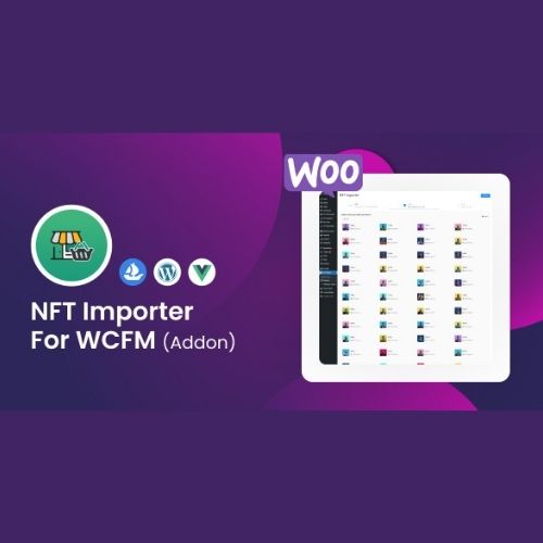 WooCommerce NFT Importer - WCFM (Addon) 3 WooCommerce NFT Importer – WCFM Addon is a powerful extension designed for WooCommerce and WCFM Marketplace, allowing vendors to seamlessly import and sell NFTs on their online store. With this addon, vendors can fetch NFT details from blockchain networks and list them as WooCommerce products, enabling smooth integration between Web3 and eCommerce.