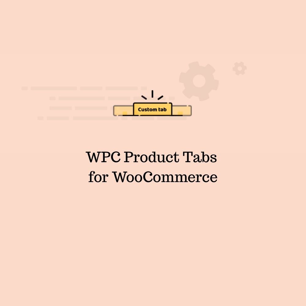 WPC Product Tabs for WooCommerce 4.1.9 3 WPC Product Tabs for WooCommerce is a smart plugin that lets you create, edit, and organize product tabs effortlessly. Whether you want to add FAQs, size charts, shipping info, or custom content, this plugin gives you total control over your product pages without needing to code.