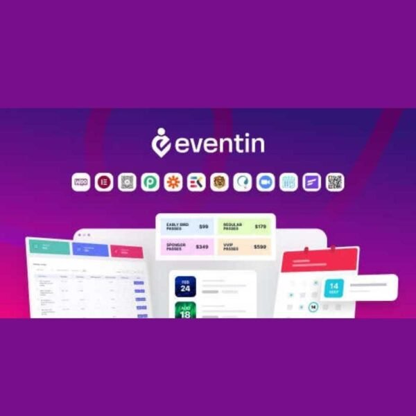 WP Eventin Pro is a feature-rich event management plugin for WordPress that simplifies the process of creating, organizing, and selling tickets for events of any size.