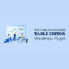 WP Table Manager WordPress Table Editor is a premium drag-and-drop WordPress table plugin that makes it effortless to create, customize, and manage responsive tables for any type of content.