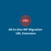 The All-in-One WP Migration URL Extension is a powerful add-on for the All-in-One WP Migration plugin that enables advanced URL replacement capabilities during WordPress migrations.