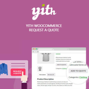 YITH WooCommerce Request a Quote Premium allows your customers to request custom quotes instead of directly purchasing products. Perfect for stores offering services, bulk items, or B2B products, this plugin streamlines negotiations and enhances customer relationships—all directly within your WooCommerce site.