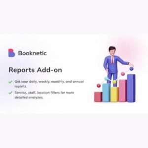 The Booknetic Reports Addon for Booknetic empowers you with deep insights into your appointment-based business. Easily monitor performance, track bookings, identify trends, and make data-driven decisions – all from an intuitive dashboard. Whether you're a salon, clinic, consultancy, or any service-based business, this addon helps you understand your customers, services, and staff performance like never before.
