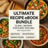 Unleash your inner chef with the Ultimate Recipe eBook Bundle, featuring over 12,000+ recipes covering everything from quick breakfasts to health-conscious meals. Whether you're cooking for your family, prepping meals, or just love collecting recipes, this bundle delivers everything you need — all in easy-to-use PDF format.